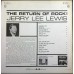 JERRY LEE LEWIS The Return Of Rock! (Philips 843 454 BY) Holland 1965 stereo LP (Rock'n'Roll)